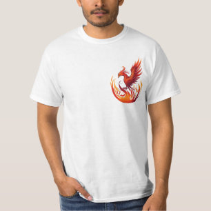Camiseta Ascensão Phoenix - Símbolo de Força e Renovação
