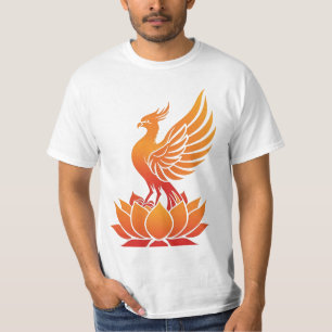 Camiseta Ascensão Phoenix - Símbolo de Força e Renovação