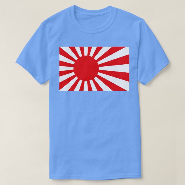 Camiseta Ascensão Sun Flag Japonês (Frente do Design)