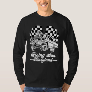 Camiseta Ascensão Sun Maryland Vintage Gasser Drag Nostalgi