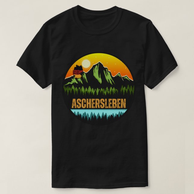 Camiseta Aschersleben, Alemanha (Frente do Design)
