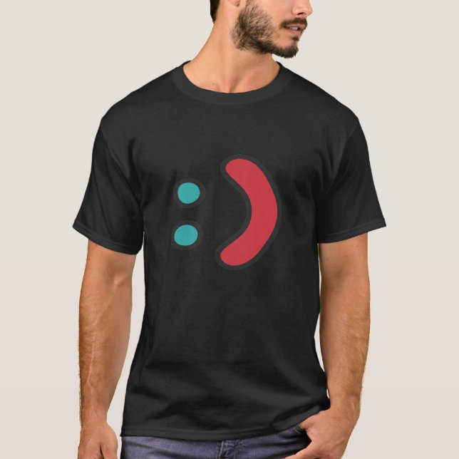 Camiseta Ascii Smile (Frente)