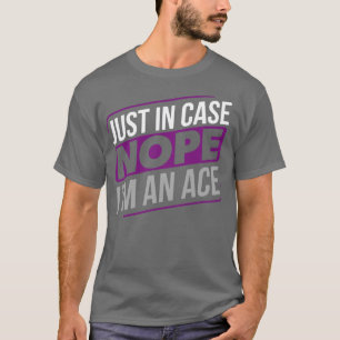 Camiseta Asexual Sou LGBTIA Ace Asexualidade