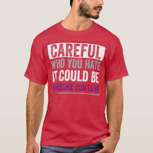 Camiseta Asexualidade do Orgulho Asexual Alguém que você am