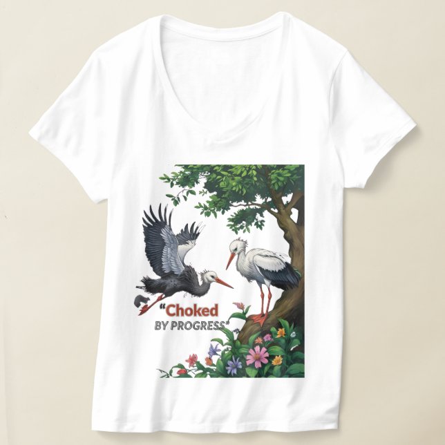 Camiseta Asfixiado pelo Progresso (Postura )