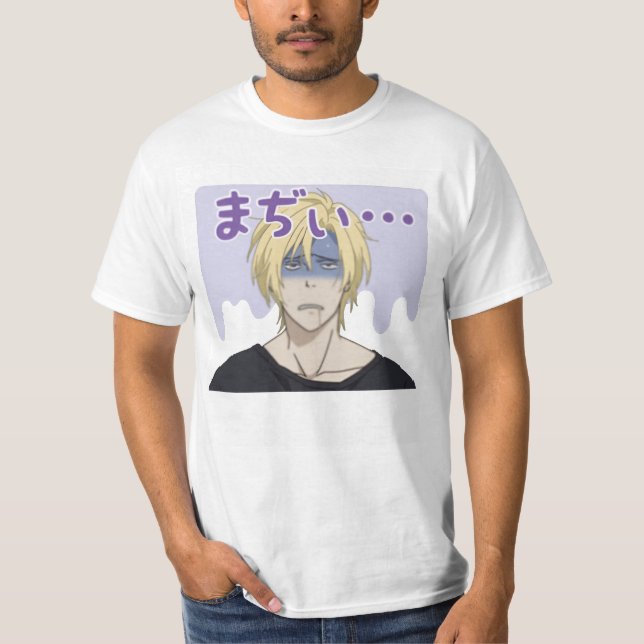 Camiseta Ash Lynx Banana Fish (Frente)