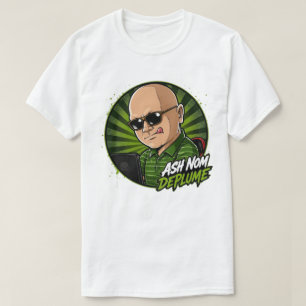 Camiseta Ash Nom DePlume Básico
