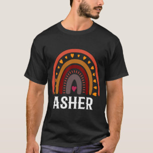 Camiseta Asher Colorful Rainbow men bebê