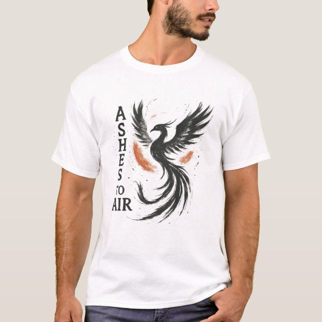Camiseta Ashes To Air Rising Phoenix Mark T-Shirt (Frente)