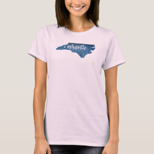 Camiseta Asheville, Carolina do Norte