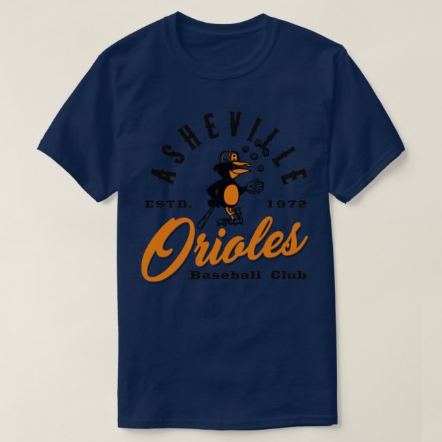 Camiseta Asheville Orioles (Frente do Design)