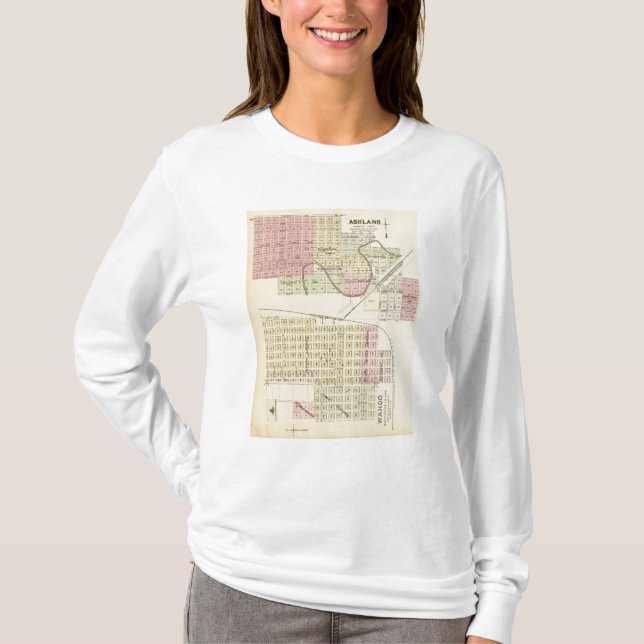 Camiseta Ashland e Wahoo, Nebraska (Frente)
