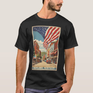 Camiseta Ashland Kentucky Usa Viagens vintage Turismo