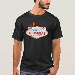 Camiseta Ashvegas (Asheville, Carolina do Norte)