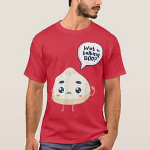 Camiseta Asia Chinese Watcha falando sobre Siopao Dimsu