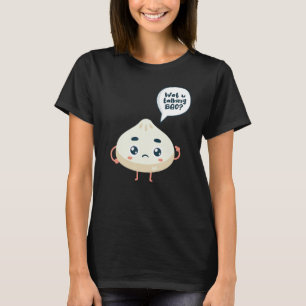 Camiseta Asia Chinese Watcha falando sobre Siopao Dimsu