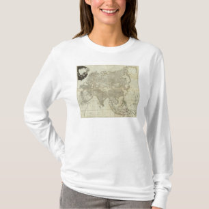 Camiseta Ásia composta, ilhas de acordo com o d'Anville