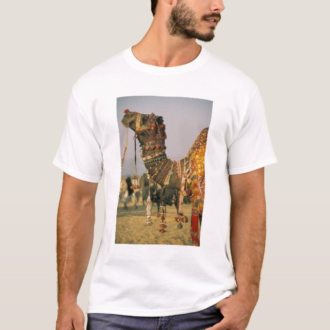 Camiseta Ásia, Índia, Pushkar. Camelo Shamu, Pushkar (Frente)