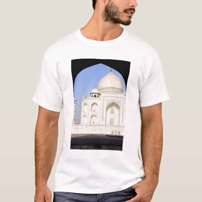 Camiseta Ásia, Índia, Uttar Pradesh, Agra. O Taj 2 (Frente)