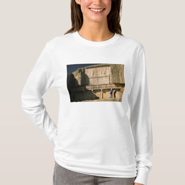 Camiseta Ásia, Irã, Persépolis. Tumba de Darius o Excelente (Frente)