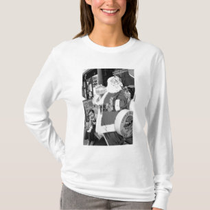 Camiseta Ásia, Japão, Hakodate. Papai Noel no Japão