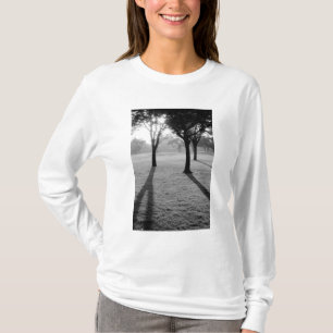 Camiseta Ásia, Japão, Kumamoto. Nascer do sol sobre Kumamot