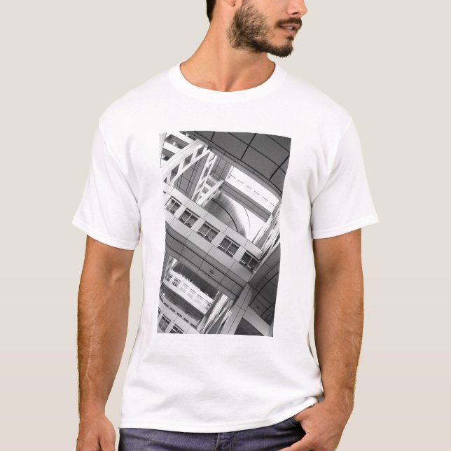 Camiseta Ásia, Japão, Tóquio. Edifício Fuji TV, Odaiba (Frente)