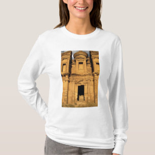 Camiseta Ásia, Jordânia, Petra. El Deir, o Mosteiro.