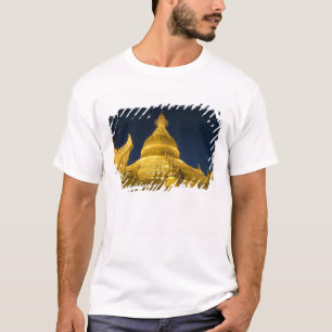 Camiseta Ásia, Maynmar, Yangon, templo budista em Yangon