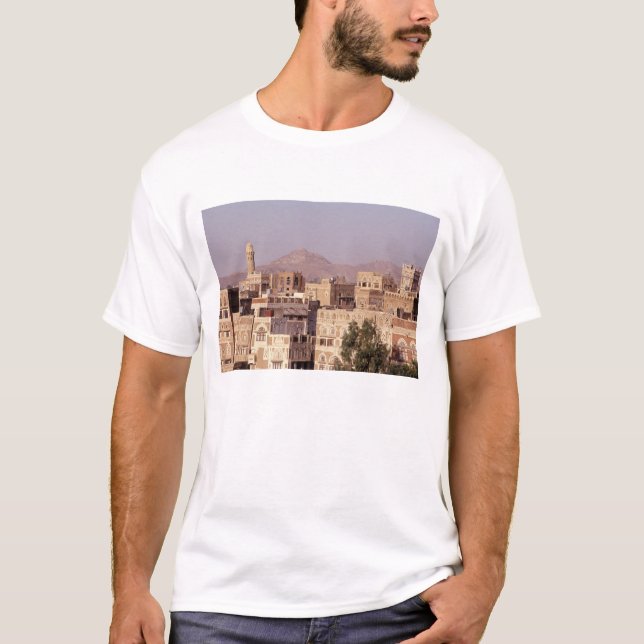 Camiseta Ásia, Médio Oriente, República do Iémen, Sana'a. (Frente)