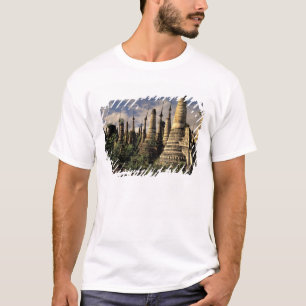 Camiseta Ásia, Mianmar, Lago Inle. Antigas ruínas de
