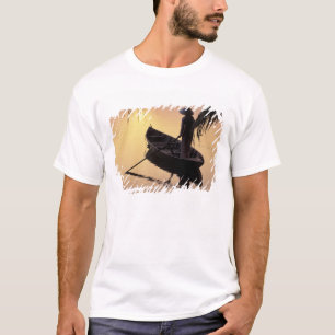 Camiseta Ásia, Vietnã, Delta do Mekong, Can Tho. Noite