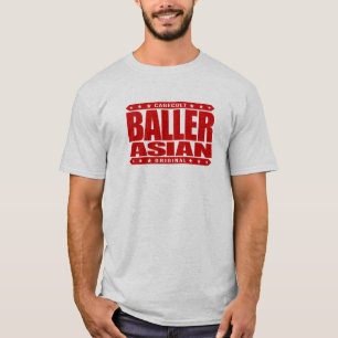 Camiseta ASIÁTICO de BALLER - parte superior da cadeia