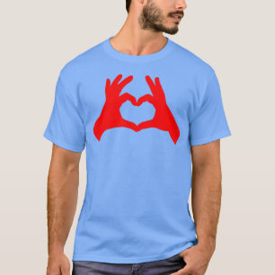 Camiseta ASL American Sign Language Love 5