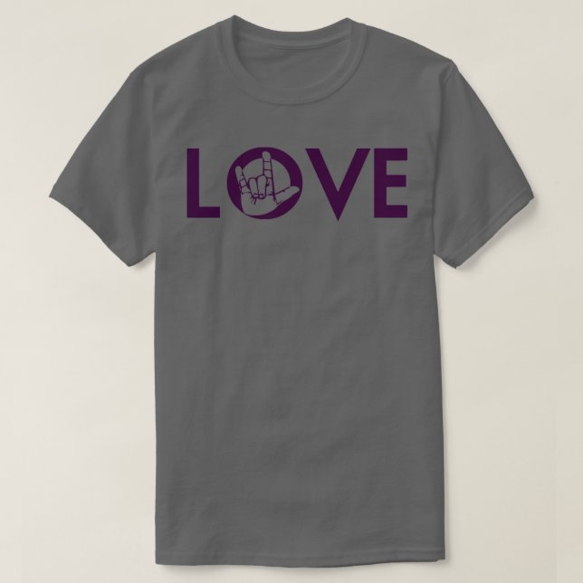 CAMISETA ASL AMOR 13 (Frente do Design)