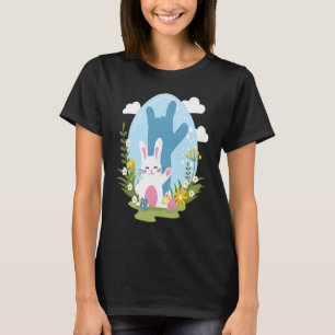 Camiseta ASL Easter Bunny Refletion I Love You Hand Sign L
