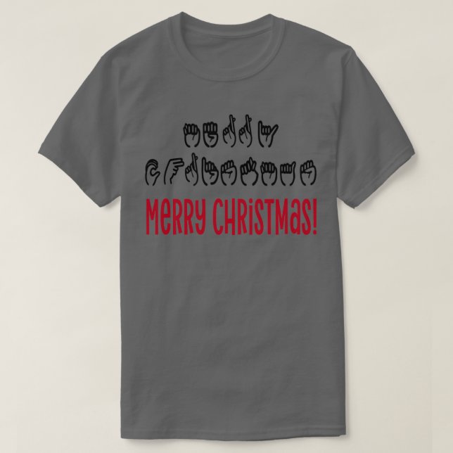 CAMISETA ASL MERRY NATMAS 1 (Frente do Design)