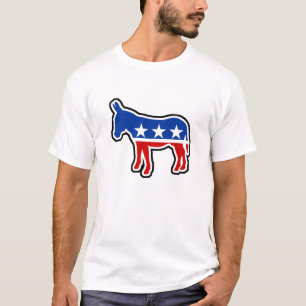 Camiseta Asno de Democrata