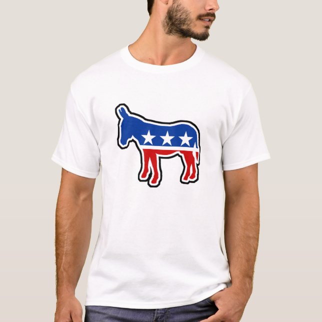 Camiseta Asno de Democrata (Frente)