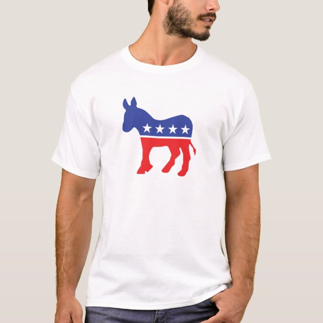 Camiseta Asno de Democrata (Frente)