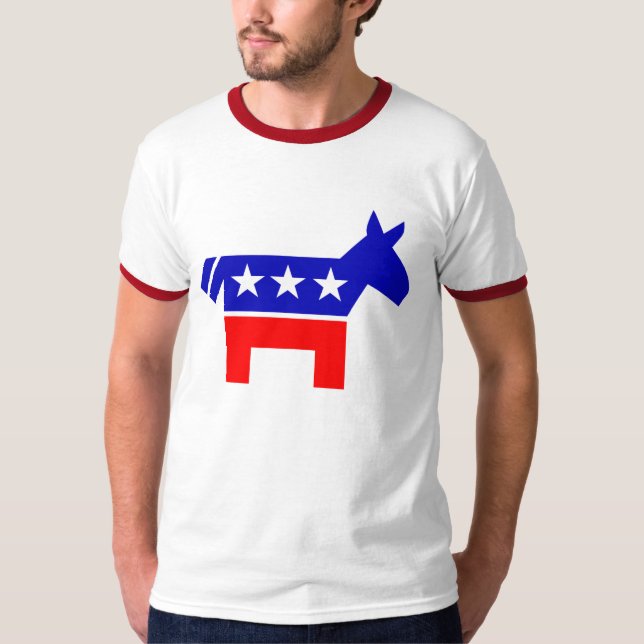 Camiseta Asno Democrática (Frente)
