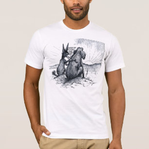 Camiseta Asno/elefante - sua perda é meu ganho
