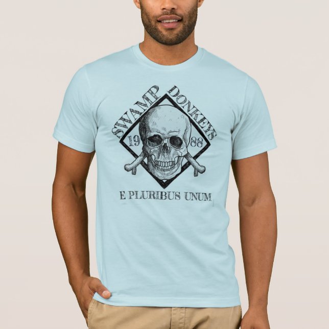 Camiseta Asnos do pântano (Frente)