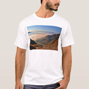 Camiseta Aso Kumamoto Japão Somma Mar de Nuvens