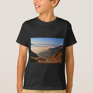 Camiseta Aso Kumamoto Japão Somma Mar de Nuvens