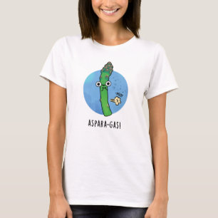 Camiseta Aspara-Gás Cute Asparagus Veggie Pun
