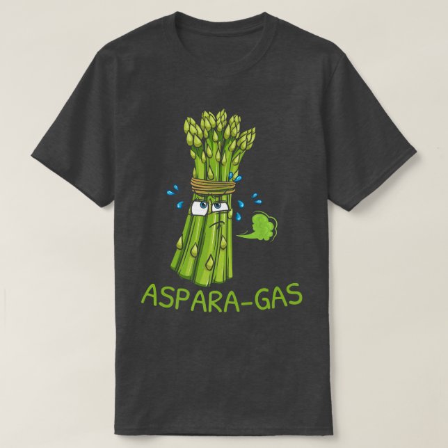 Camiseta Asparagas Asparagus Garden Vegetable Vegetarian Ve (Frente do Design)
