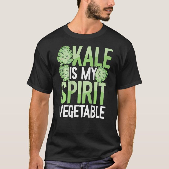 Camiseta Asparagus Is My Spirit Vegetable Backprint Vegetab (Frente)