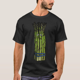 Camiseta Asparagus Produce Caractere T-Shirt Clássico
