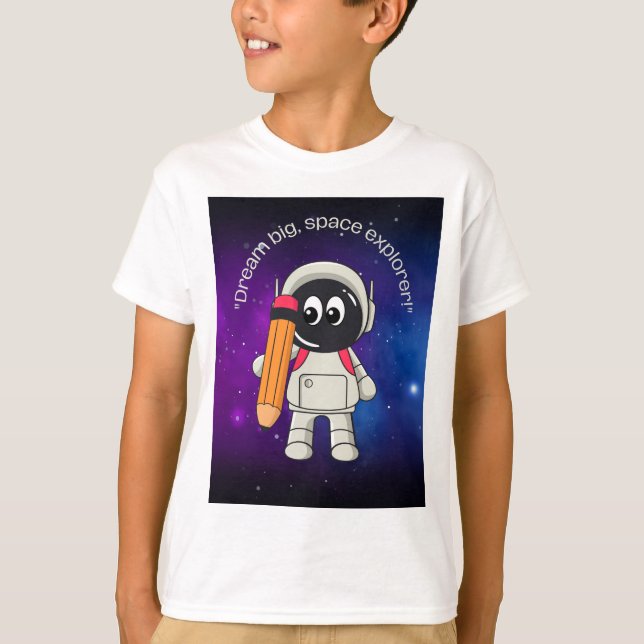 Camiseta aspas astronautas (Frente)